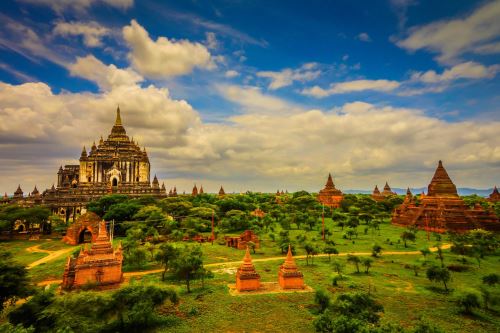 Old Bagan district